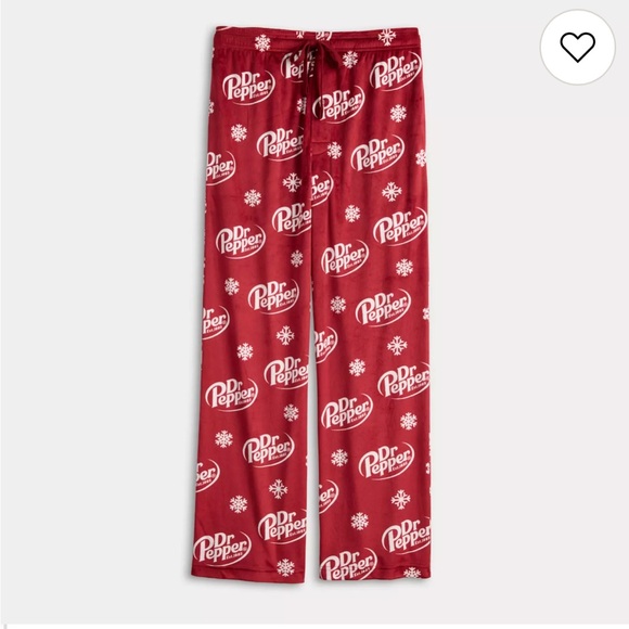 Dr Pepper Men's Pajama Pants - Picture 3 of 4